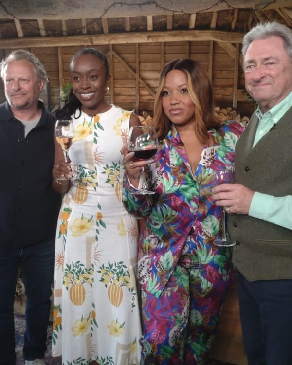 Our Blackcurrant Wine featured on Love Your Weekend with Alan Titchmarsh on ITV1