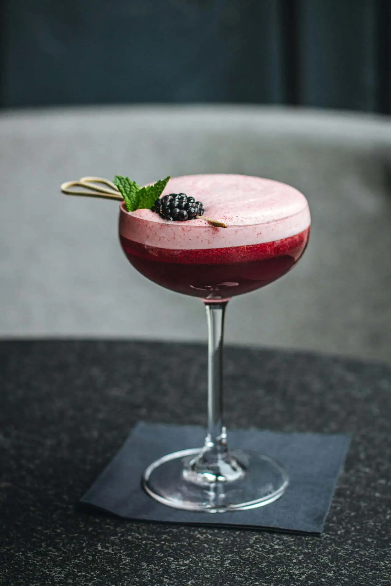 Berry Merry Wine Christmas Cocktail